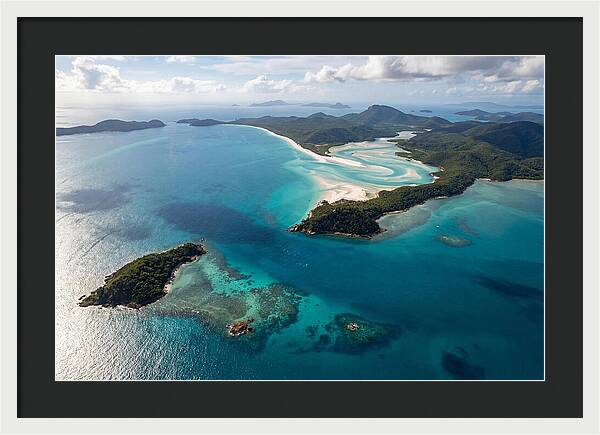 Whitsunday Islands Aerial View