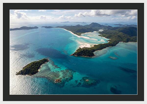 Whitsunday Islands Aerial View