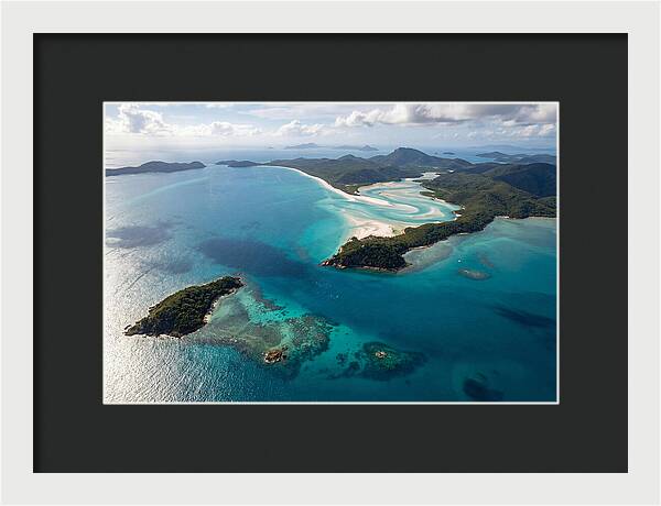 Whitsunday Islands Aerial View