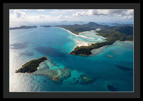 Whitsunday Islands Aerial View