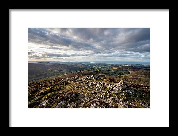 Wicklow Mountains From Lugnaquilla Summit