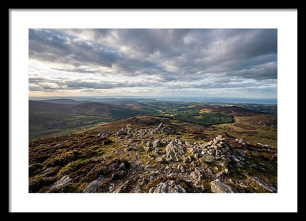 Wicklow Mountains From Lugnaquilla Summit