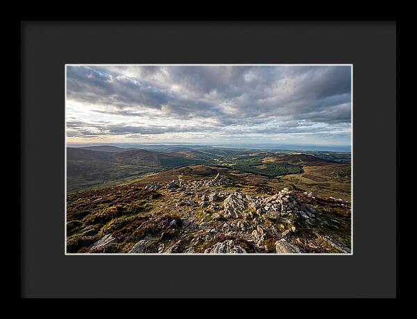 Wicklow Mountains From Lugnaquilla Summit