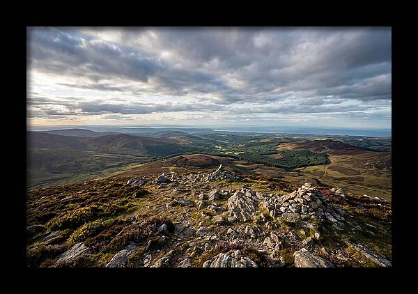 Wicklow Mountains From Lugnaquilla Summit