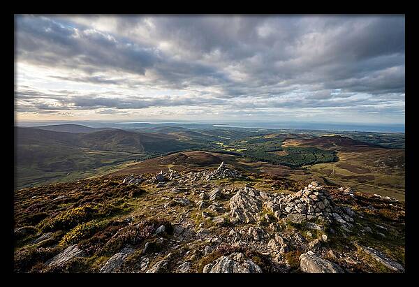 Wicklow Mountains From Lugnaquilla Summit