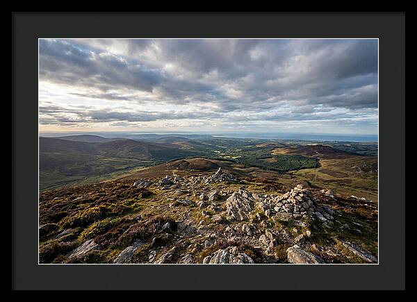 Wicklow Mountains From Lugnaquilla Summit