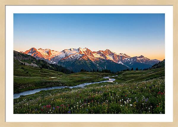 Wide Open Mountain Sunrise
