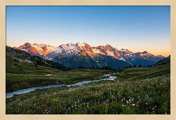 Wide Open Mountain Sunrise