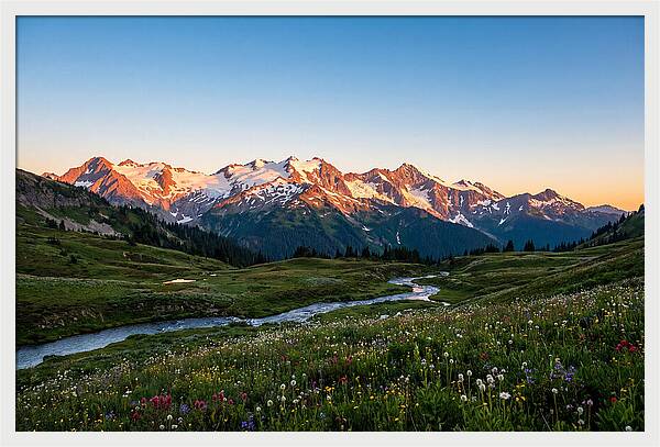 Wide Open Mountain Sunrise