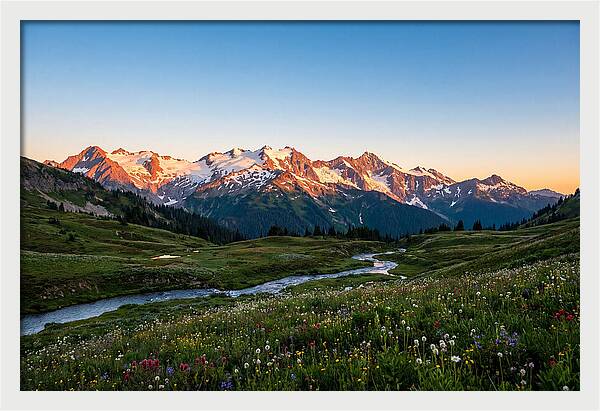 Wide Open Mountain Sunrise