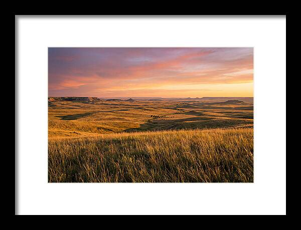 Wide Open Prairie Sunset