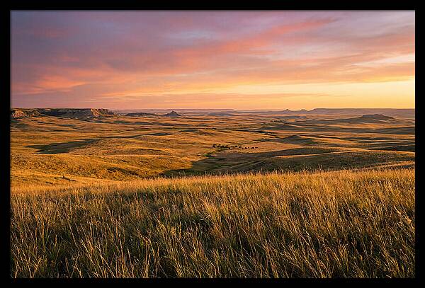 Wide Open Prairie Sunset