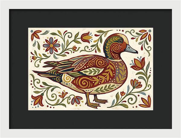 Wigeon Folk Art