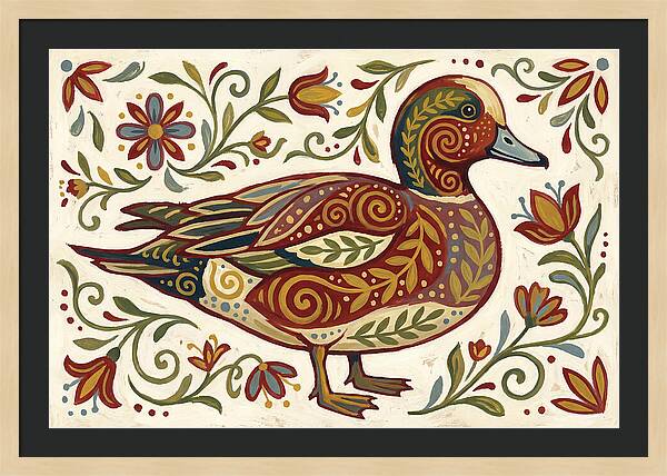 Wigeon Folk Art