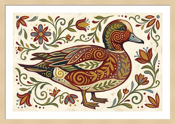 Wigeon Folk Art