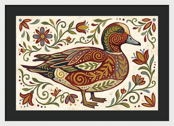 Wigeon Folk Art