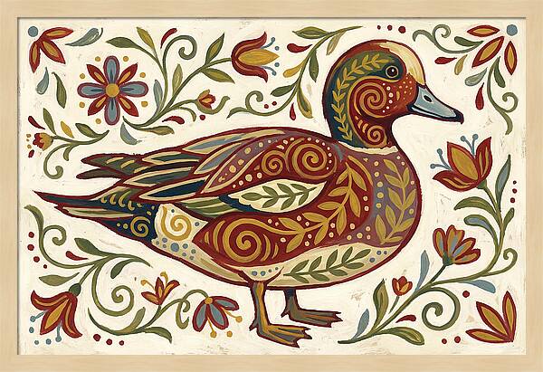 Wigeon Folk Art