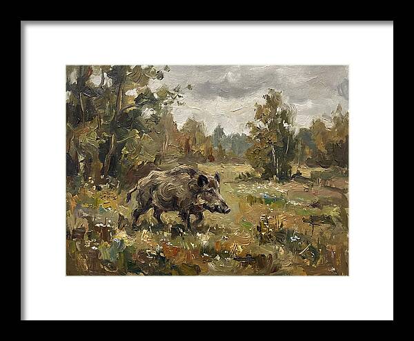 Wild Boar In Nature