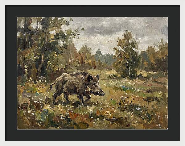 Wild Boar In Nature