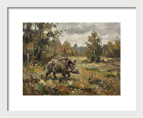Wild Boar In Nature