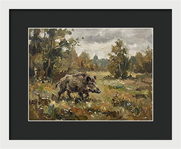 Wild Boar In Nature