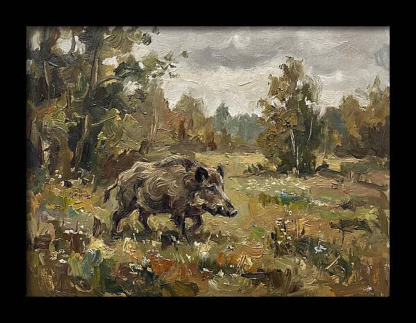 Wild Boar In Nature