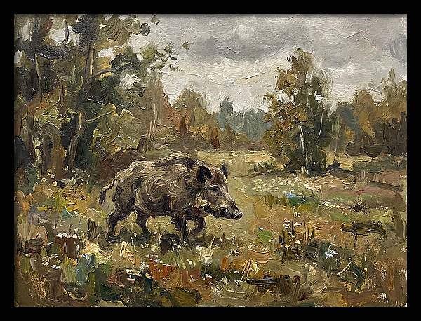 Wild Boar In Nature