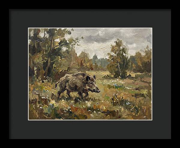 Wild Boar In Nature