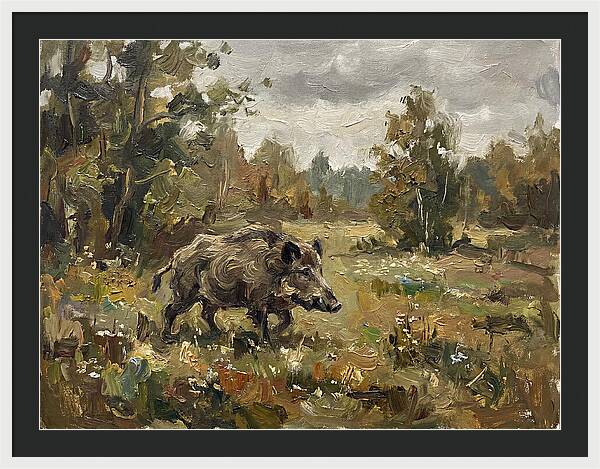 Wild Boar In Nature