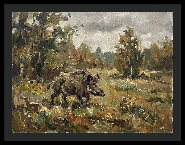 Wild Boar In Nature