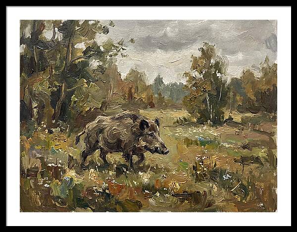 Wild Boar In Nature