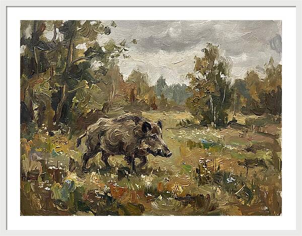 Wild Boar In Nature