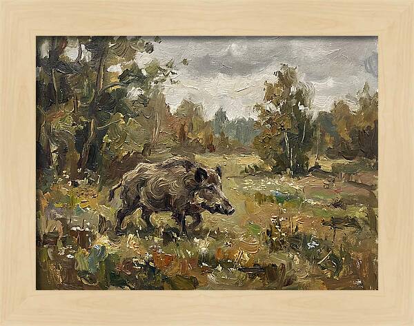 Wild Boar In Nature