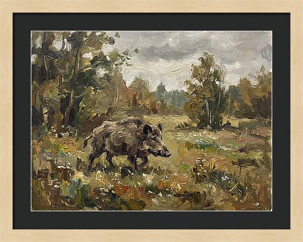 Wild Boar In Nature