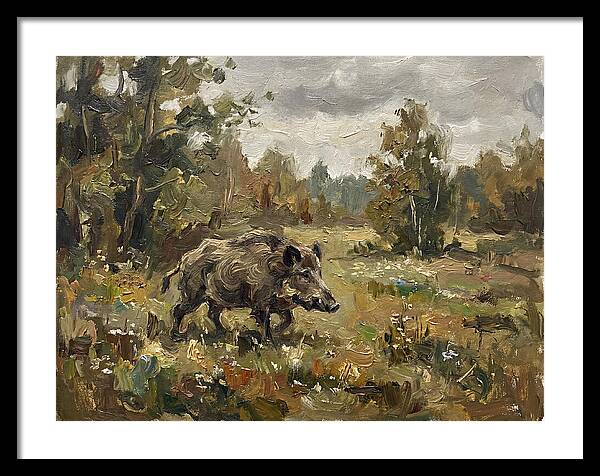Wild Boar In Nature