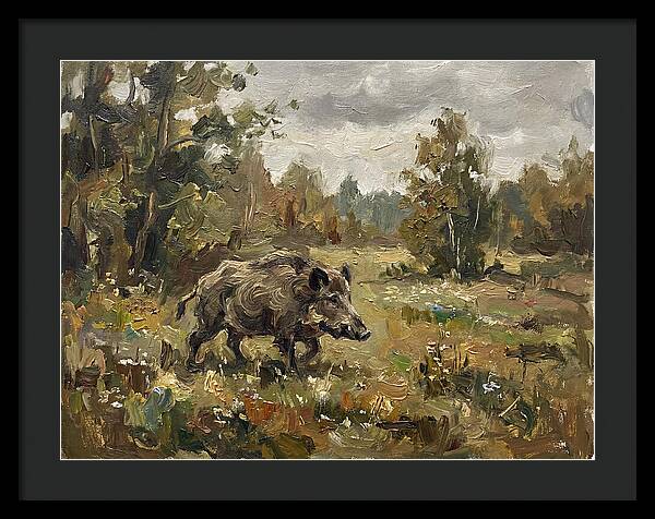 Wild Boar In Nature