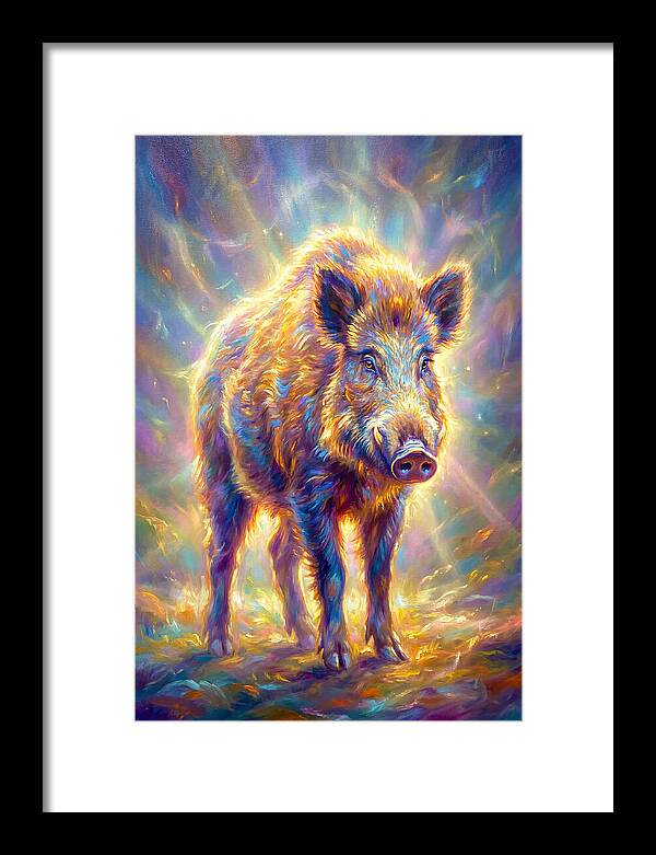 Wild Boar Portrait