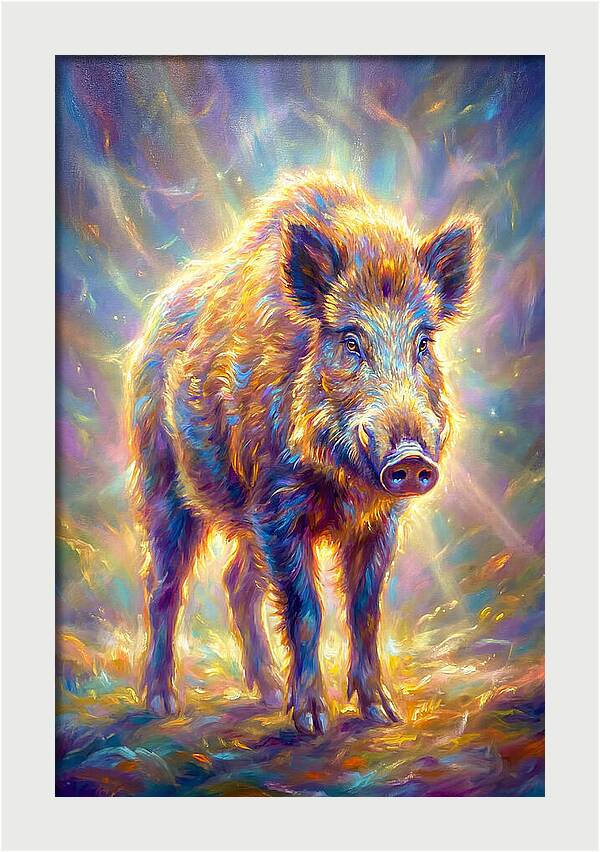 Wild Boar Portrait