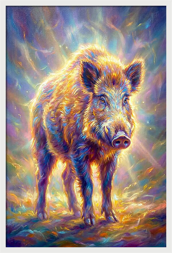 Wild Boar Portrait