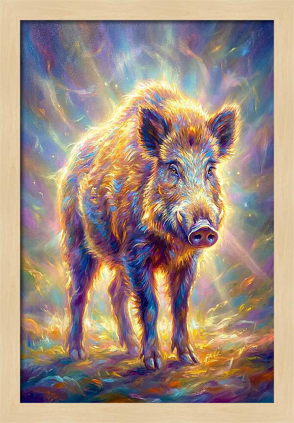 Wild Boar Portrait
