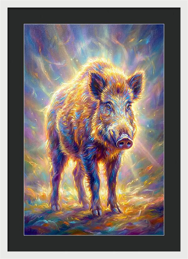 Wild Boar Portrait
