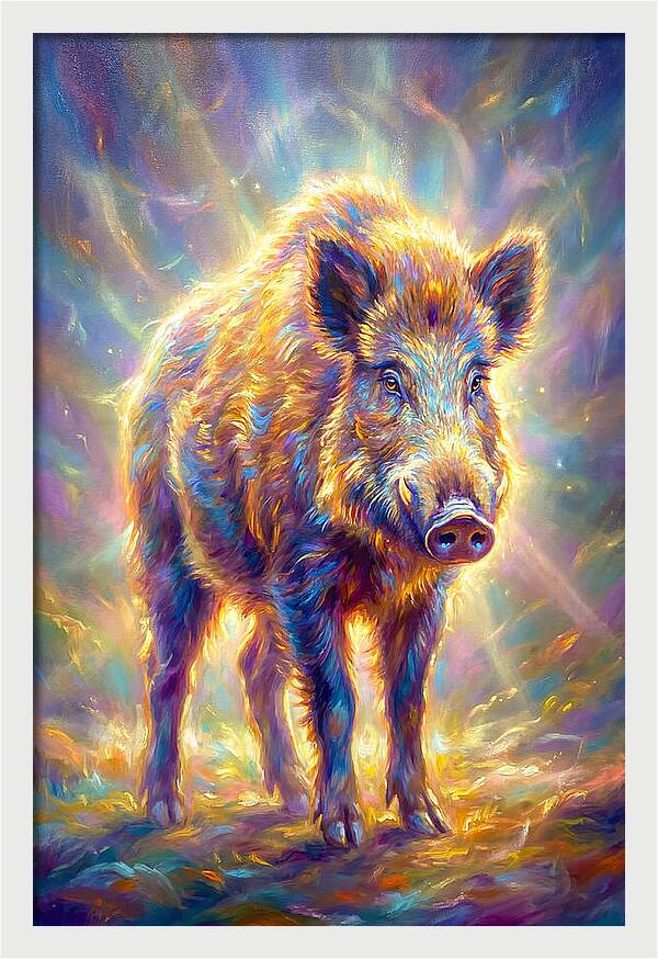 Wild Boar Portrait