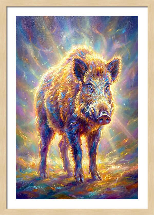 Wild Boar Portrait