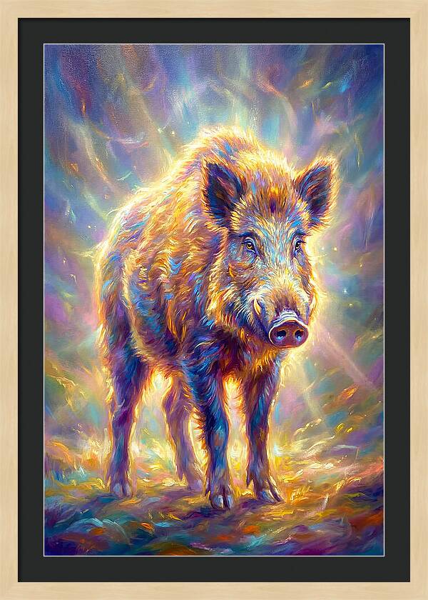 Wild Boar Portrait