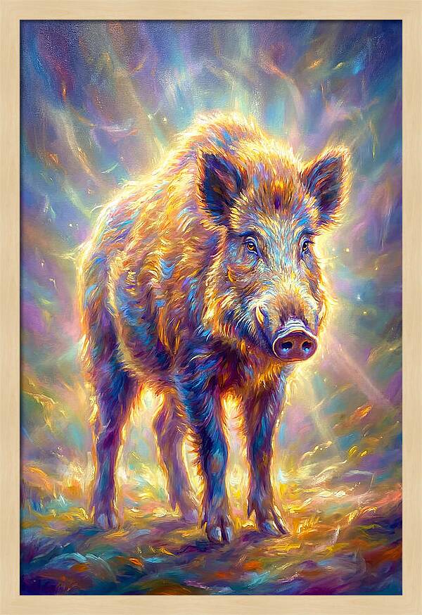 Wild Boar Portrait