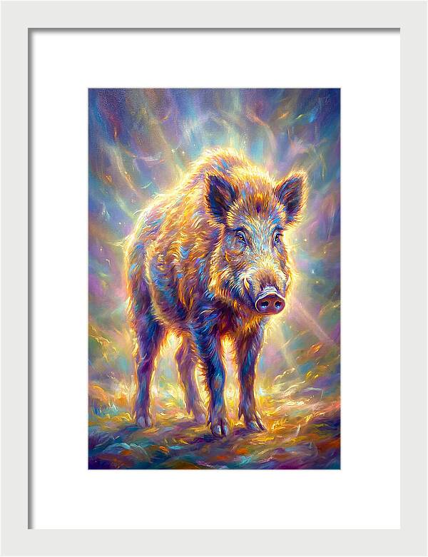 Wild Boar Portrait