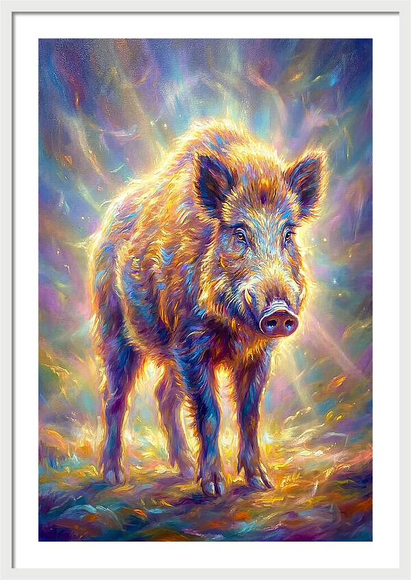 Wild Boar Portrait