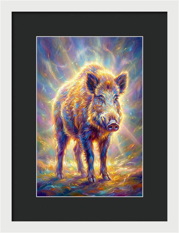 Wild Boar Portrait