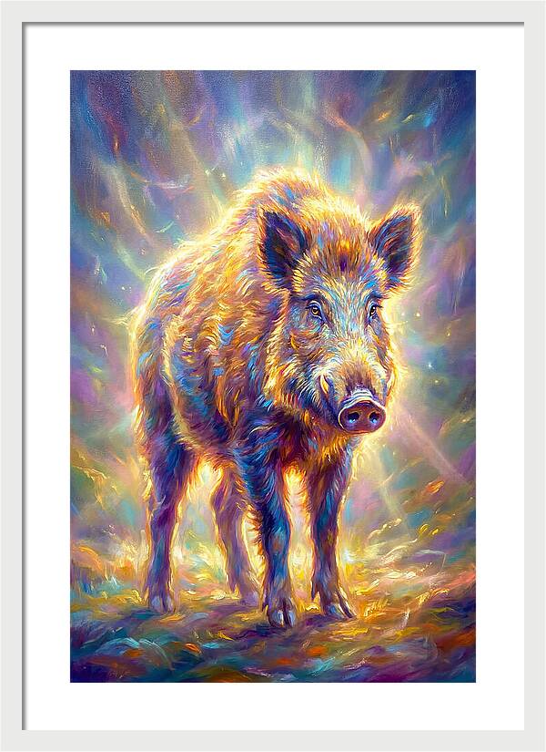 Wild Boar Portrait