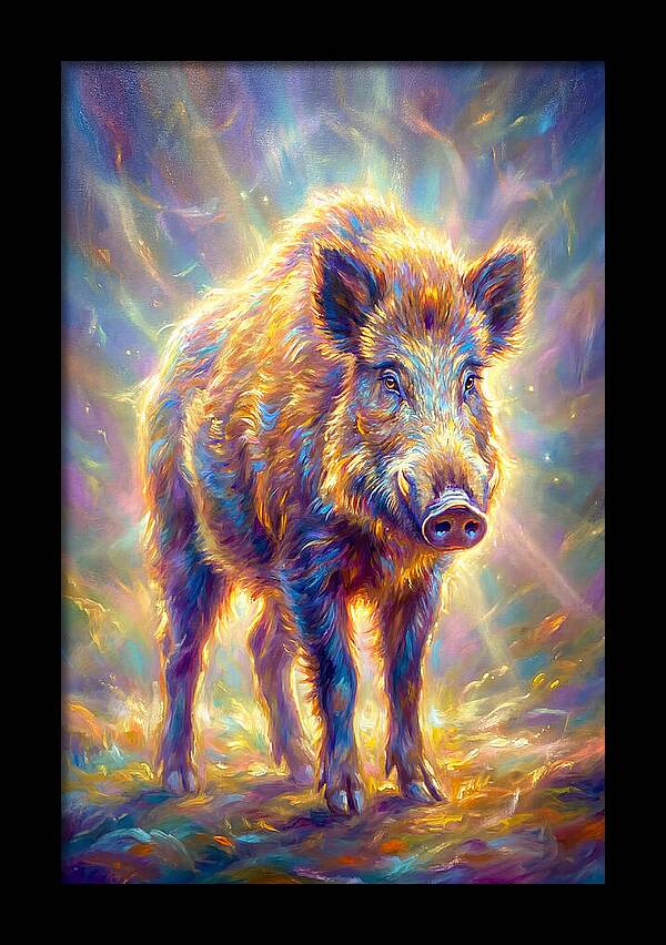 Wild Boar Portrait